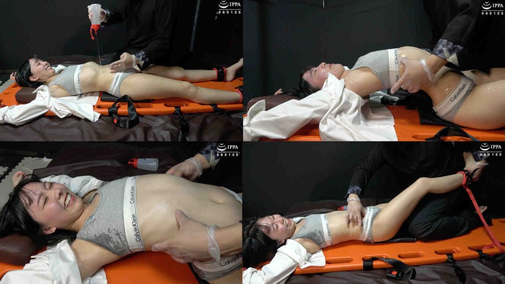 「四肢拘束ローションくすぐりで加護まりちゃん今日イチの大笑い！」