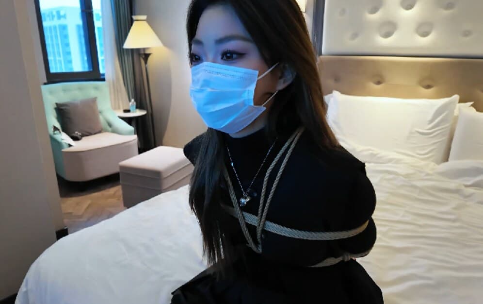 橙子原创 留学生小美女菲菲捆绑放置tk